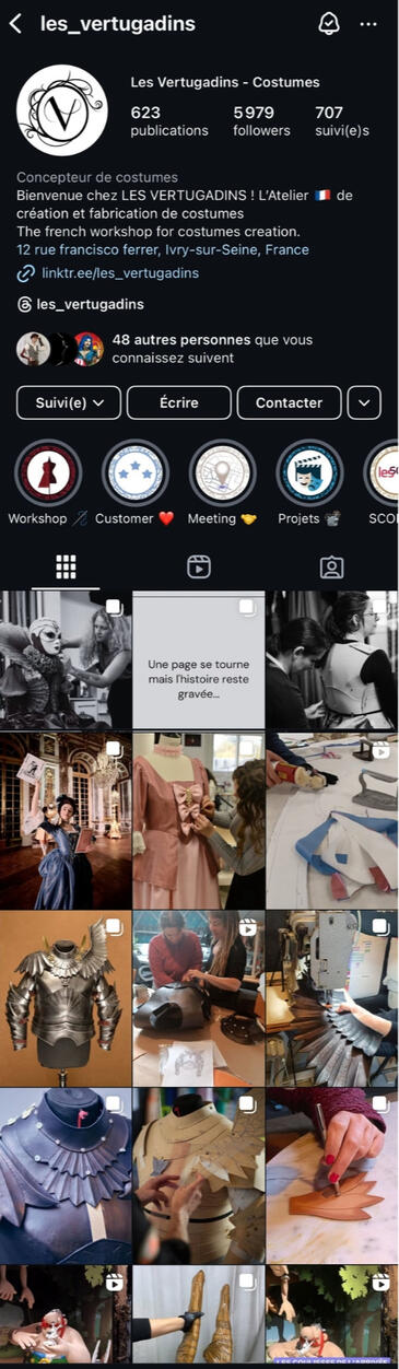 Instagram - Les Vertugadins